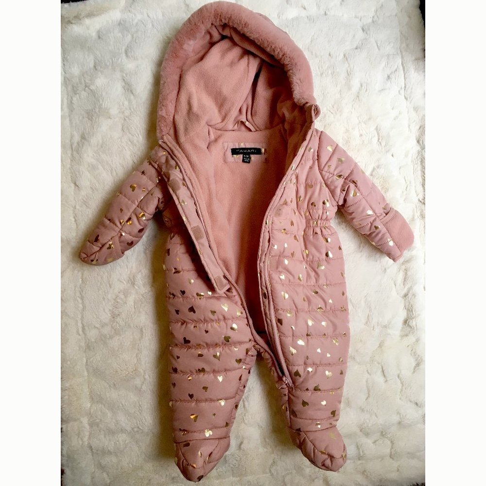 Tahari baby snowsuit